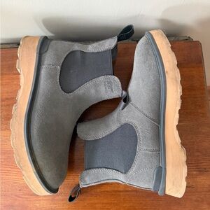 Sorel Gray and Tan Women's Boots